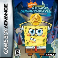 SpongeBob's Atlantis SquarePantis GameBoy Advance  box art
